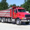 Tri-Axle Dump Truck.
Can haul up to 16.50 tons.